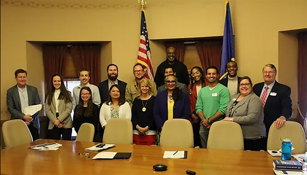 forward members day at the capitol group photo
