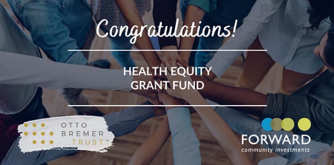 graphic for health equity fund
