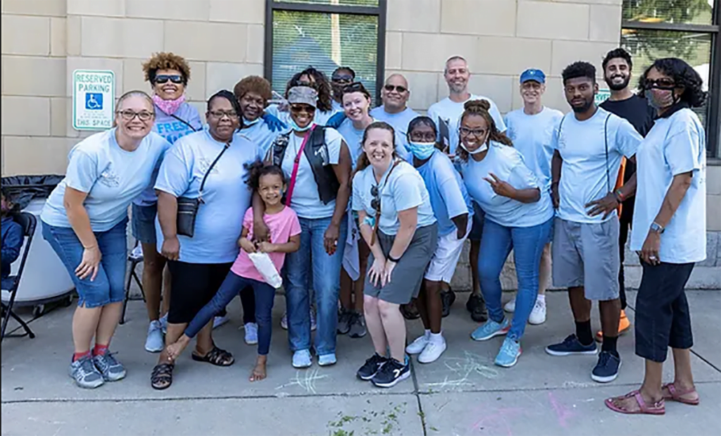 united Methodist children's Services volunteers group photo