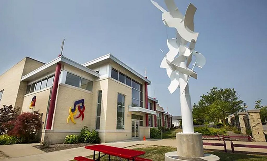 The Exterior building of the Milwaukee Youth Arts Center