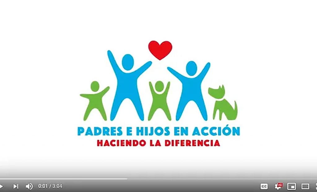 Padres e Hijos en Accion logo