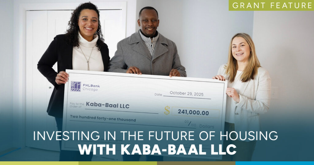 Forward Community Investments (FCI) mission of building strong communities starts by investing in the people who will shape them. Across Wisconsin, emerging developers, students, and community leaders are stepping forward with new ideas for affordable housing, and we’re proud to support the pathways that help them succeed. Today, we are excited to celebrate Kaba Bah of Kaba-Baal LLC, recipient of the Federal Home Loan Bank of Chicago’s Community First® Developer Program grants. Through this program, the Federal Home Loan Bank of Chicago awarded $5.9 million in funding across Illinois and Wisconsin, supporting more than 110 fellowships and internships at 28 organizations. These investments are designed to strengthen the pipeline of emerging real estate developers who are committed to expanding access to affordable housing and advancing community development throughout the region. One of those investments is a $241,000 grant awarded by FHLBank Chicago and delivered through Forward Community Investments to support Kaba-Baal LLC, a Madison-based development firm founded by Kaba Bah. His work centers on creating homeownership opportunities that strengthen neighborhood stability and help families build long-term security. The Developer Program will help create fellowships and internship opportunities that give emerging professionals hands-on experience in affordable housing development. Participants will gain practical exposure to project management, planning, and community engagement. By supporting these experiences, the program helps open doors for individuals who may not otherwise have access to careers in real estate development. It also strengthens the long-term capacity of the affordable housing field by cultivating a diverse and skilled generation of future leaders. FCI is proud to have served as the member sponsor for the grant application, partnering with organizations that are deeply committed to building stronger, more inclusive communities across Wisconsin. Partnering with organizations like the FHLBank Chicago and Kaba-Baal LLC, we are helping create opportunities that will shape the future of affordable housing.